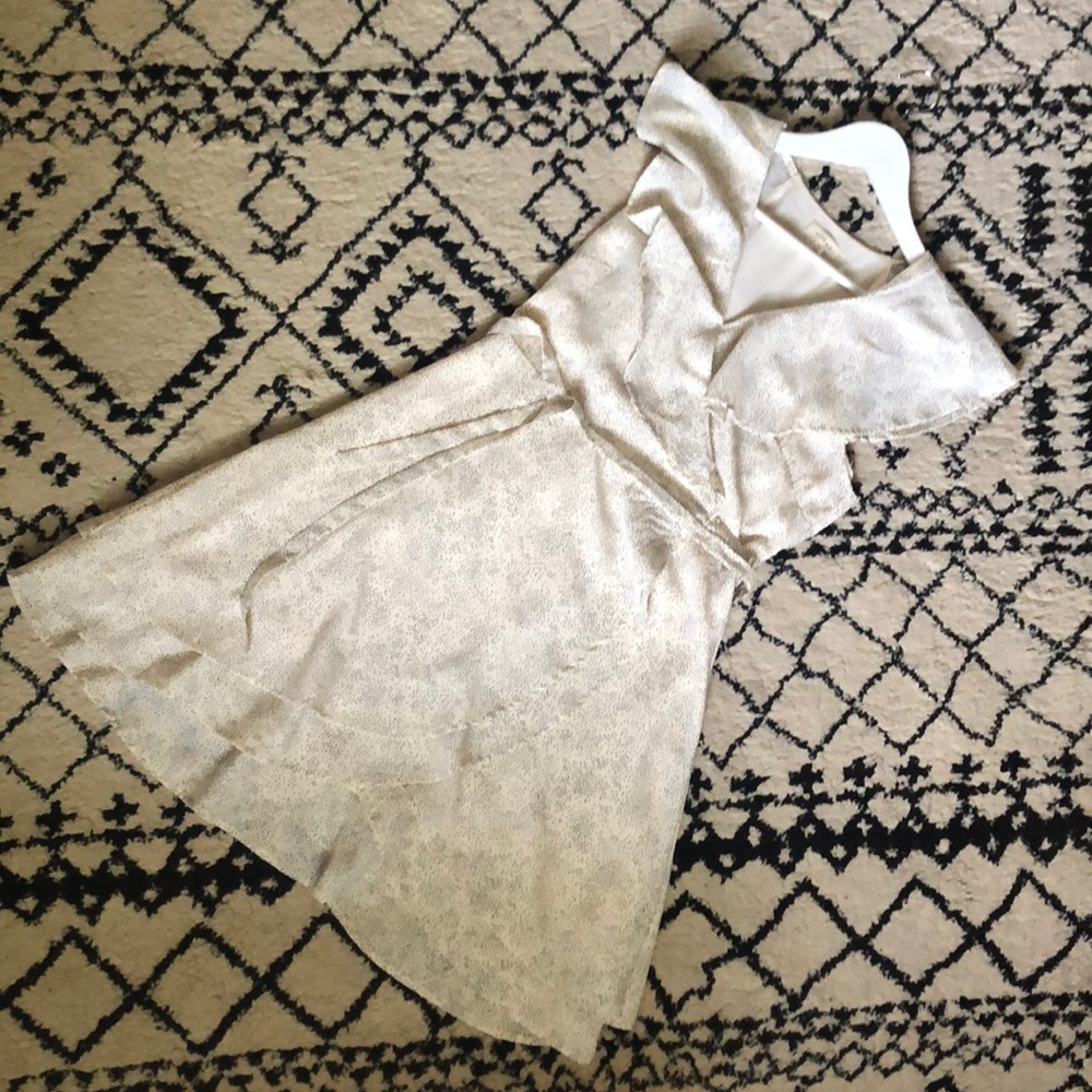 Gilli Polka Dot Wrap Dress